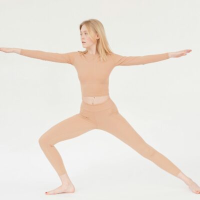 Coast yoga legging in nude kleur